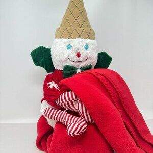 Mr. Bingle Plush Sitting Holding‎ Blanket Snowflake Sweater Dillards